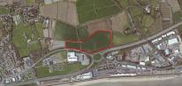 Image: Aerial view of proposed Penzance Heliport site – Credit: Google Maps